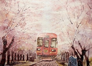 長良川鉄道舞妓列車