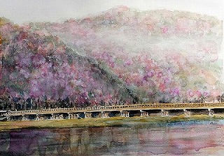 嵐山の渡月橋